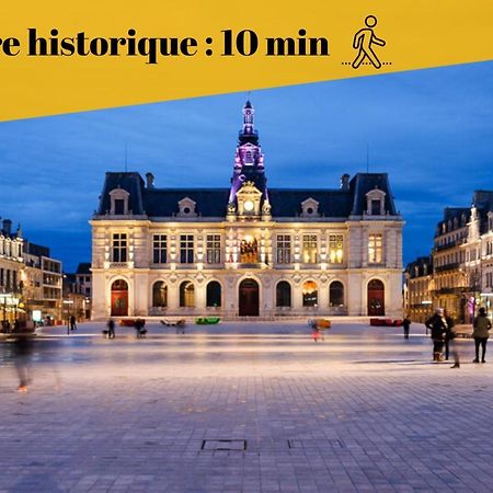 Le Duplex By Goodbnb - Proche Gare - 15Min Futuroscope Poitiers Buitenkant foto