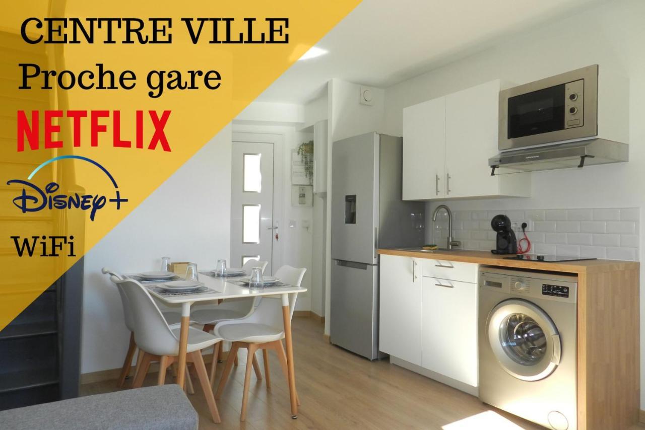 Le Duplex By Goodbnb - Proche Gare - 15Min Futuroscope Poitiers Buitenkant foto